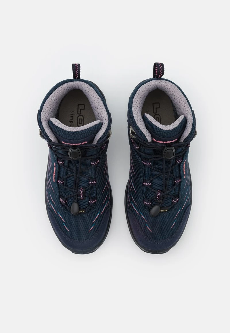 Lowa ZIRROX GTX MID JUNIOR UNISEX - Hikingschuh - Navy/rosé – Bild 4