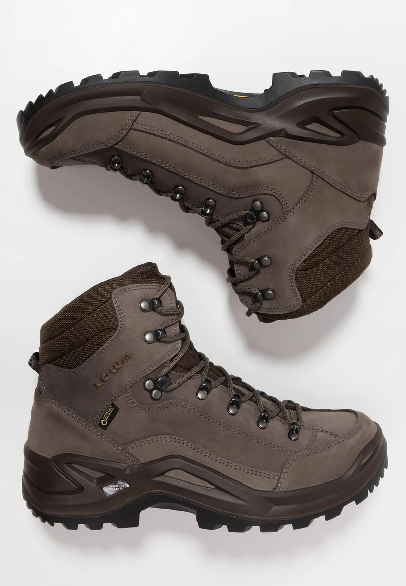 Lowa RENEGADE GTX MID - Hikingschuh - Stein/espresso – Bild 2
