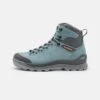 Lowa CALLISTO GTX - Snowboot/Winterstiefel - Eisblau/mandarine
