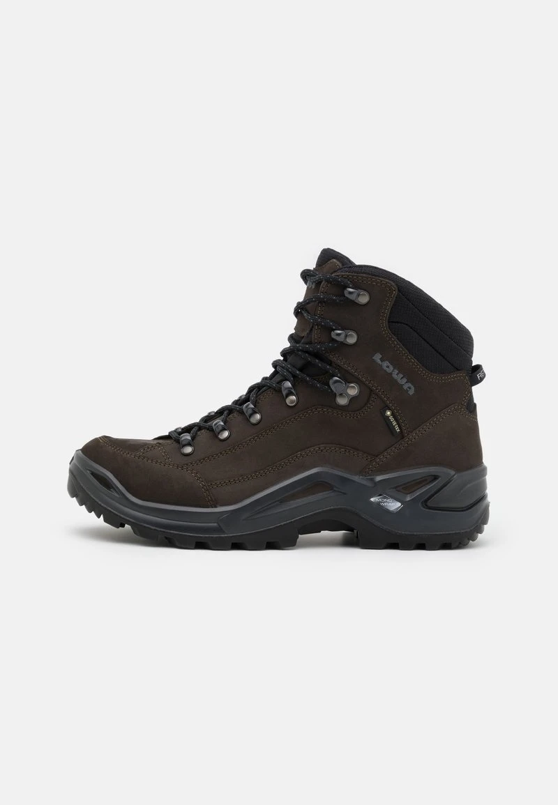 Lowa RENEGADE GTX MID - Hikingschuh - Dunkelbraun/schwarz