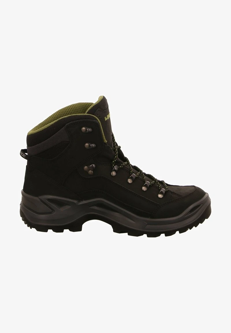 Lowa RENEGADE GTX - Schnürstiefelette - Schwarz-oliv