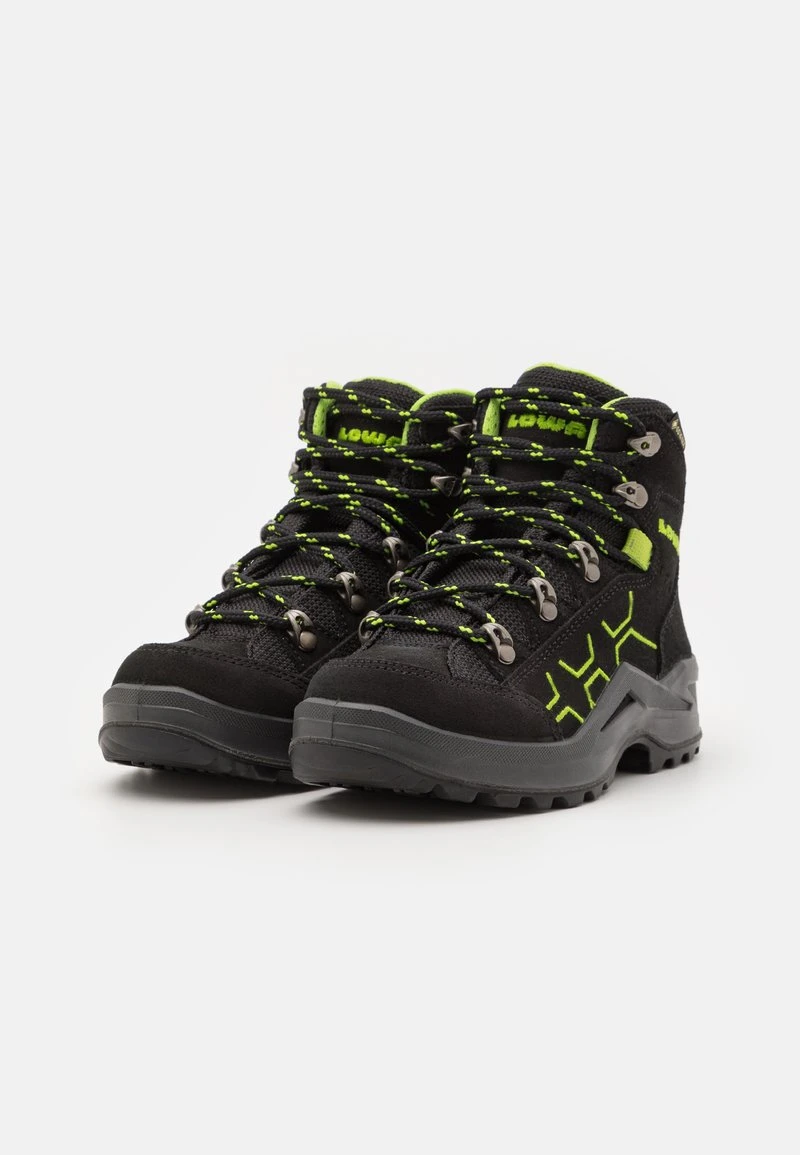 Lowa KODY EVO GTX MID JUNIOR - Hikingschuh - Black/lime – Bild 2