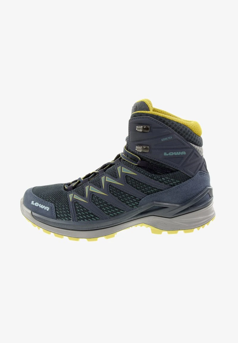 Lowa Snowboot/Winterstiefel - Stahlblau Senf