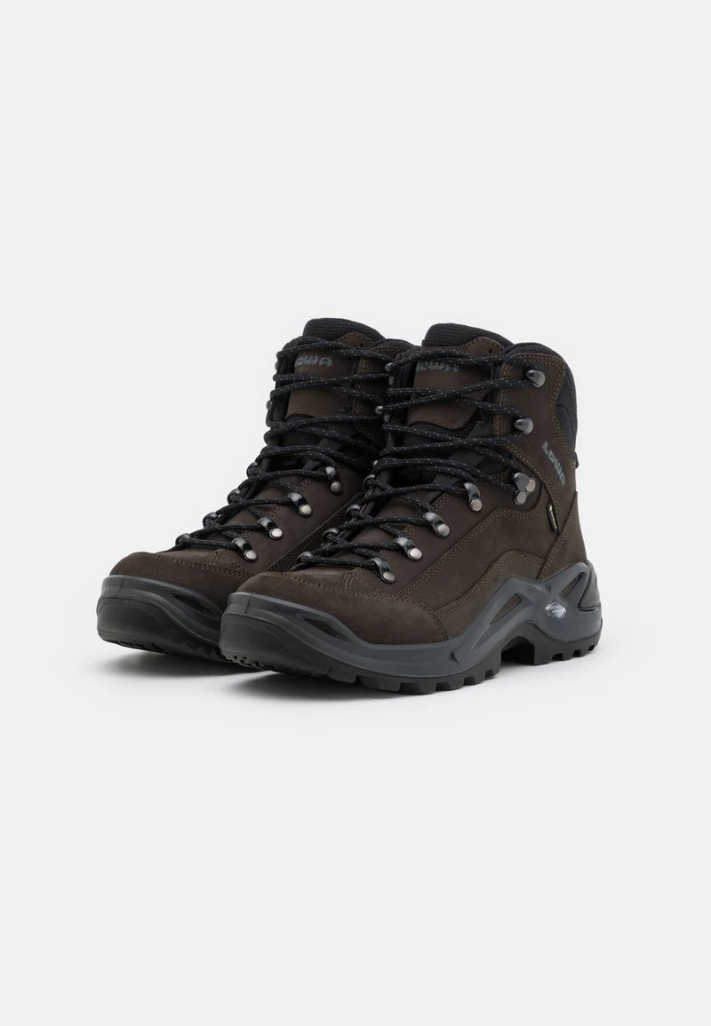 Lowa RENEGADE GTX MID - Hikingschuh - Dunkelbraun/schwarz – Bild 2