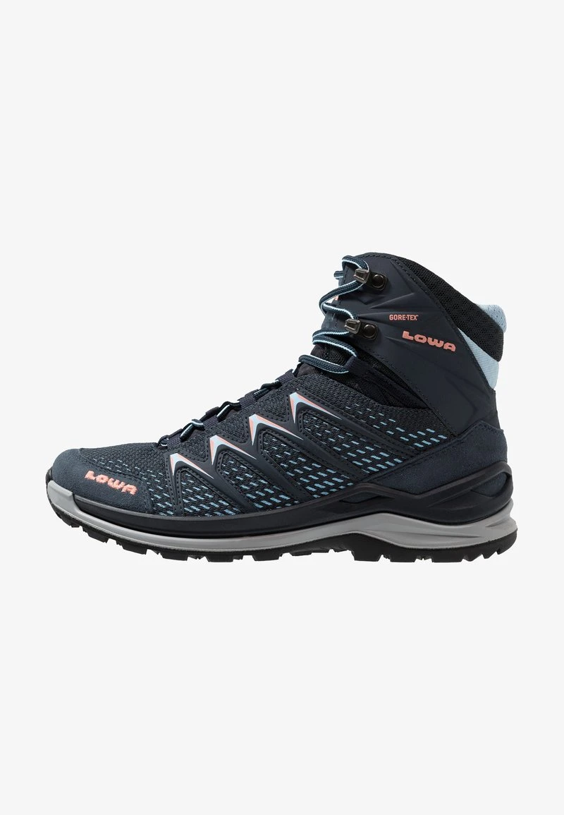 Lowa INNOX PRO GTX MID - Hikingschuh - Stahlblau/lachs