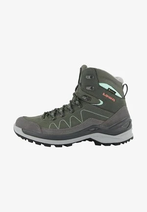 LOWA DAMEN WANDERSCHUHE "LOCARNO GTX QC" - Hikingschuh - Anthrazit (201) – Bild 5