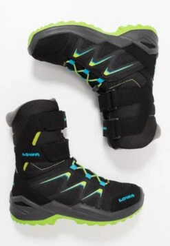 Lowa MADDOX WARM GTX HI UNISEX - Snowboot/Winterstiefel - Black/lime