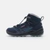 Lowa ZIRROX GTX MID JUNIOR UNISEX - Hikingschuh - Navy/rosé