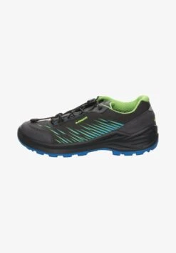 Lowa ZIRROX GTX JUNIOR UNISEX - Hikingschuh - Anthrazit/türkis