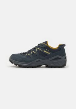 Lowa SIRKOS EVO GTX - Hikingschuh - Stahlblau/senf