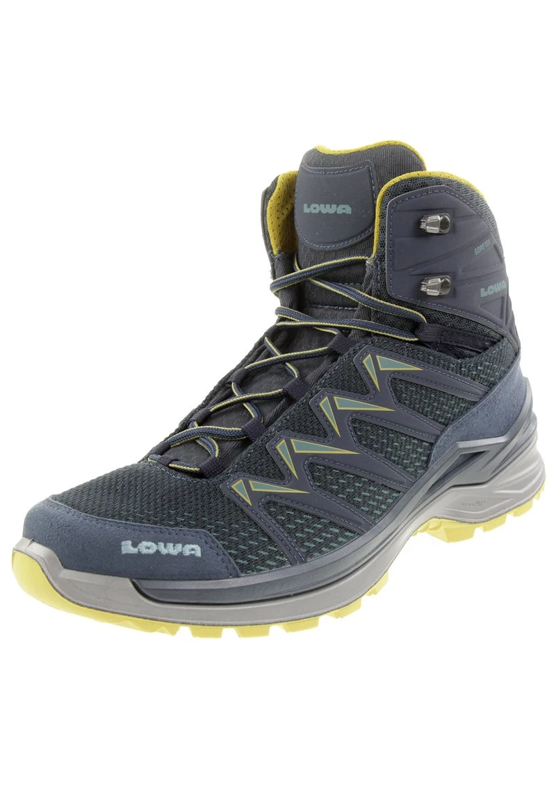 Lowa Snowboot/Winterstiefel - Stahlblau Senf – Bild 2
