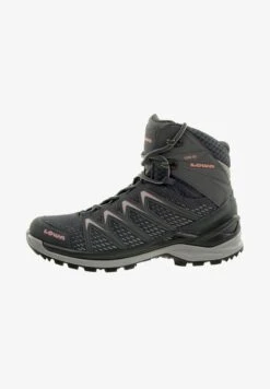 Lowa INNOX PRO GTX MID W OUTDOOR - Hikingschuh - Anthrazit/rose