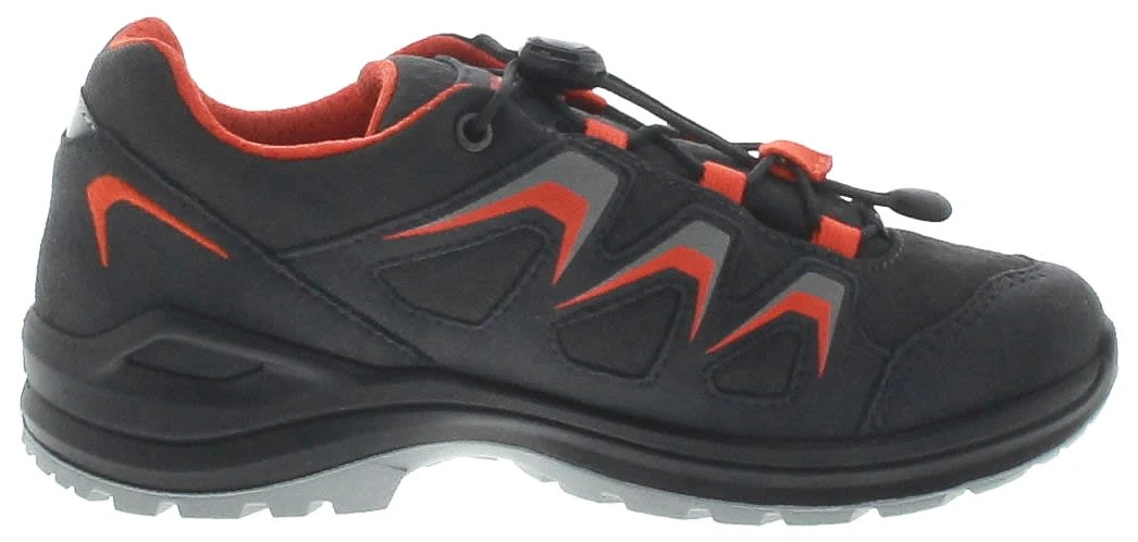 Lowa Hiking Schuhe INNOX EVO GTX LO JUNIOR In Graphit/Orange – Bild 2