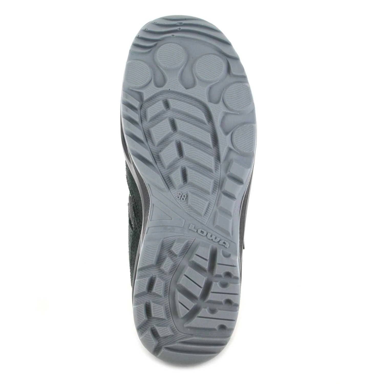 Lowa Hikingschuhe Salito Lo In Anthrazit Grün – Bild 3