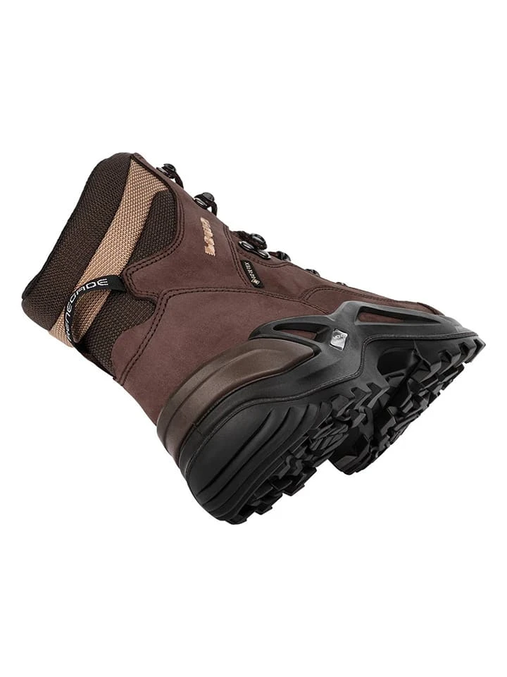 Lowa Leder-Trekkingschuhe "Renegade GTX Mid" In Braun – Bild 2