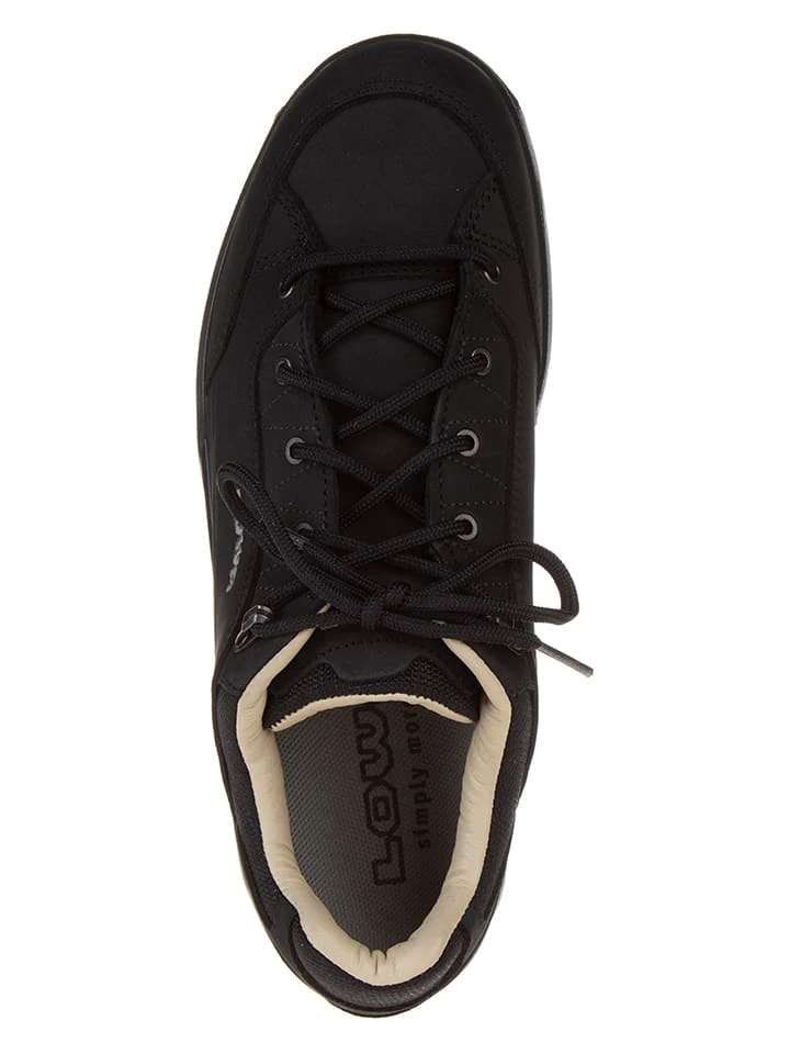 Lowa Leder-Trekkingschuhe "Renegade" In Schwarz – Bild 4