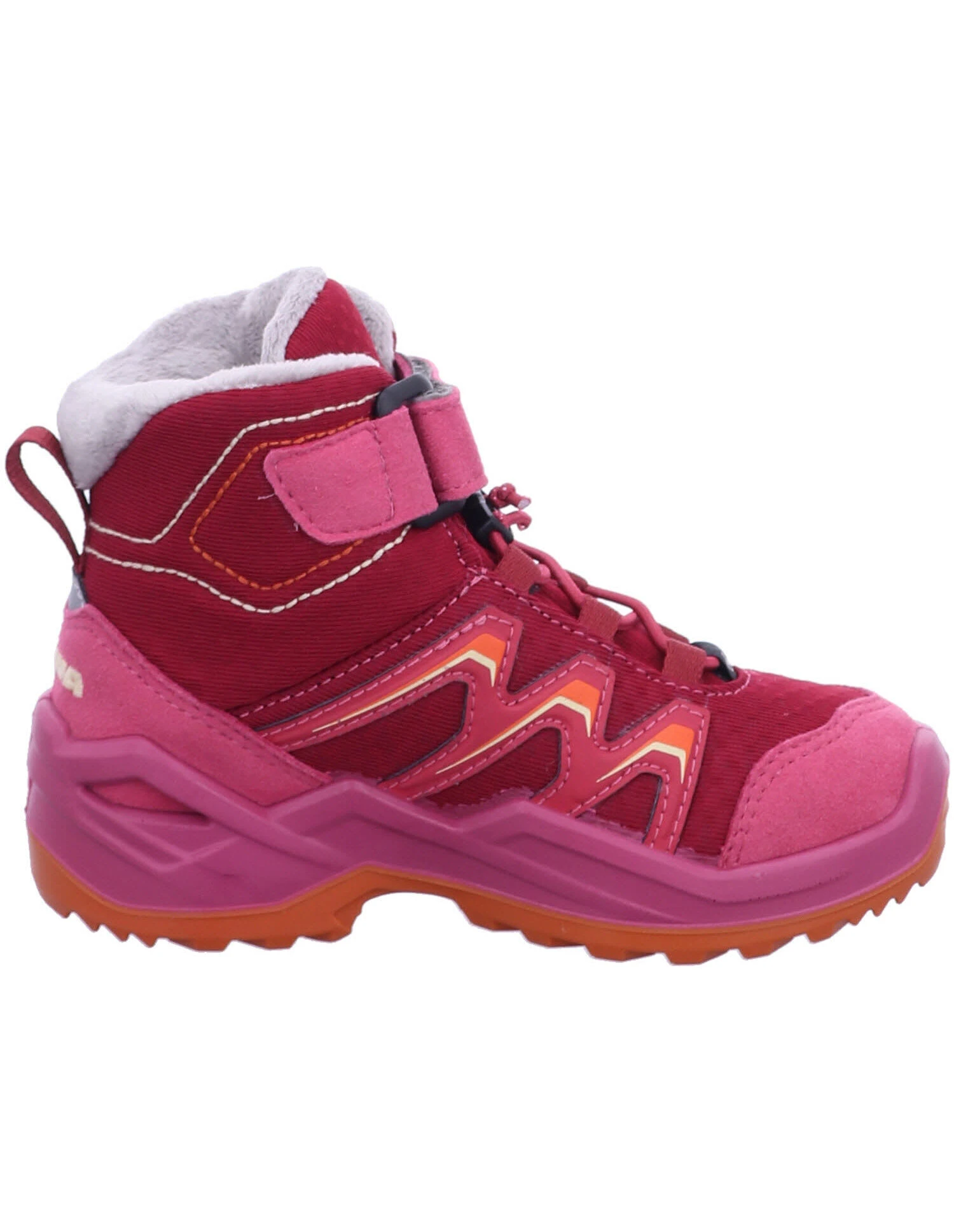 Lowa Maddox Warm GTX Mid Jr Maddox Warm GTX Mid Jr In Beere/orange – Bild 4