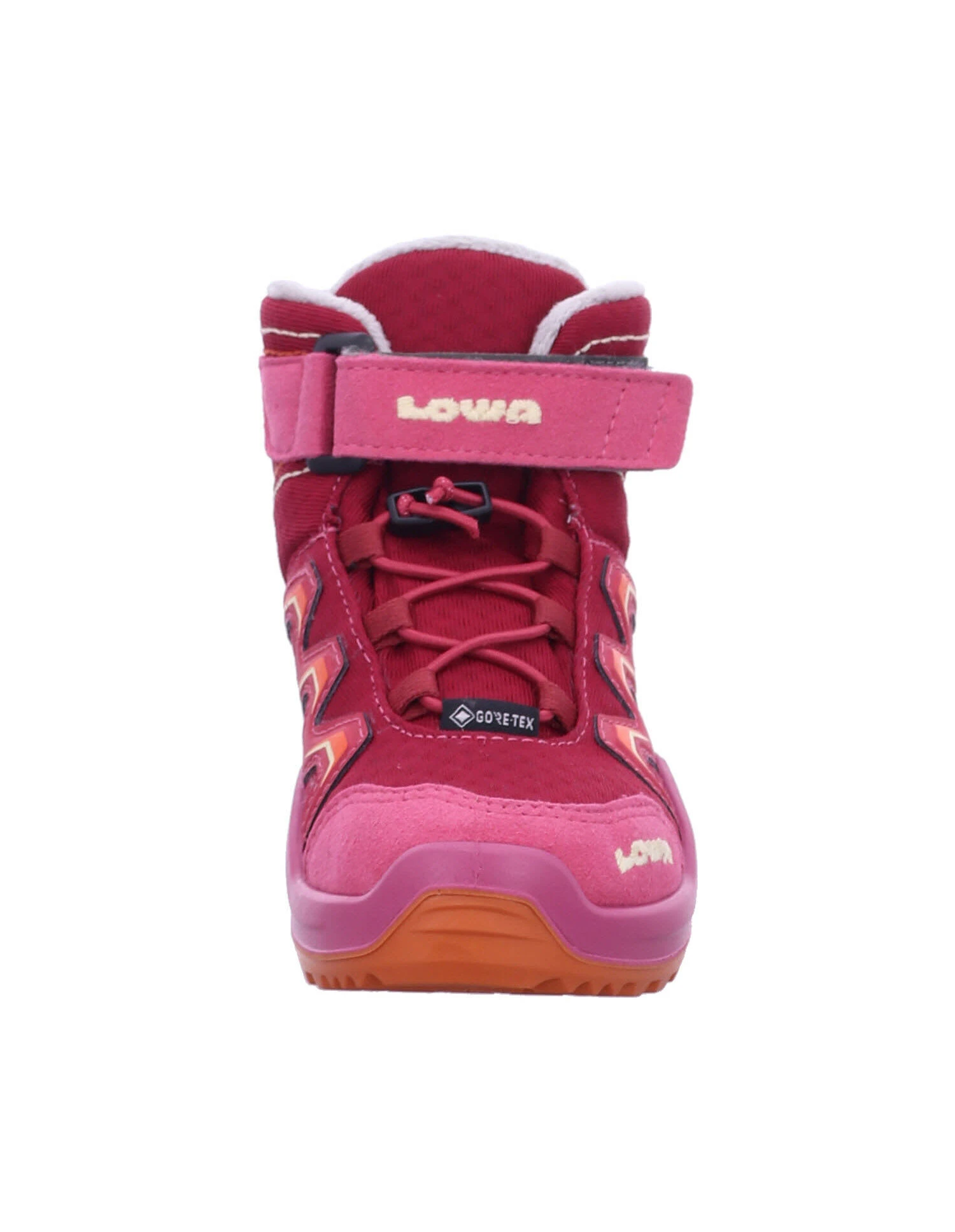 Lowa Maddox Warm GTX Mid Jr Maddox Warm GTX Mid Jr In Beere/orange – Bild 5