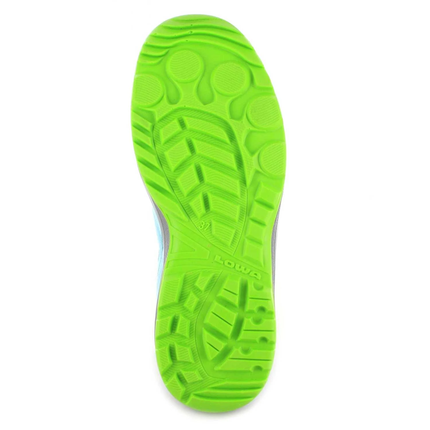 Lowa Outdoor Sandalen Solari LO In Aquamarin Limone – Bild 3