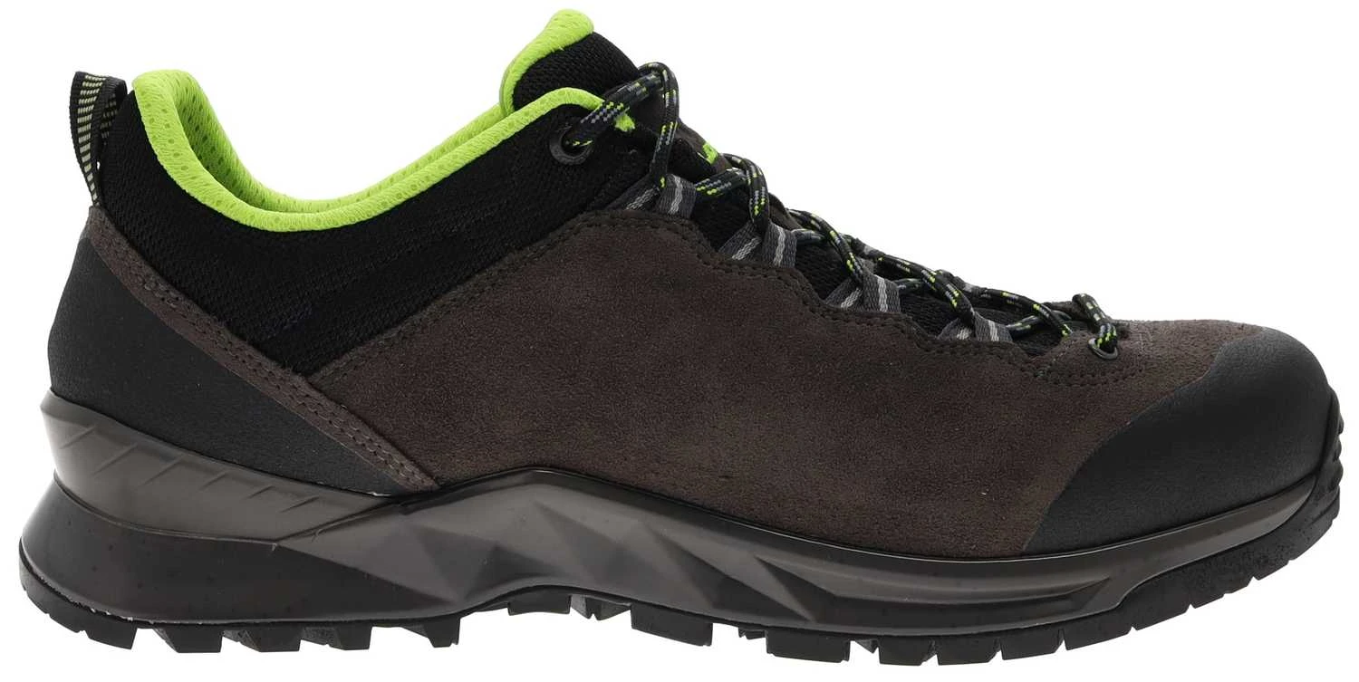 Trekkingschuhe LOWA EXPLORER II GTX LO In Anthrazit Limone – Bild 2