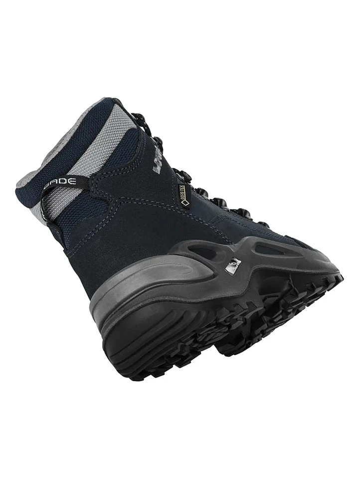 Lowa Trekkingschuhe "Renegade GTX Mid" In Grau/ Dunkelblau – Bild 3