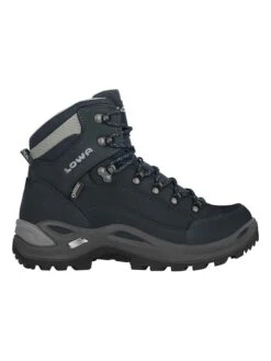 Lowa Trekkingschuhe "Renegade GTX Mid" In Grau/ Dunkelblau