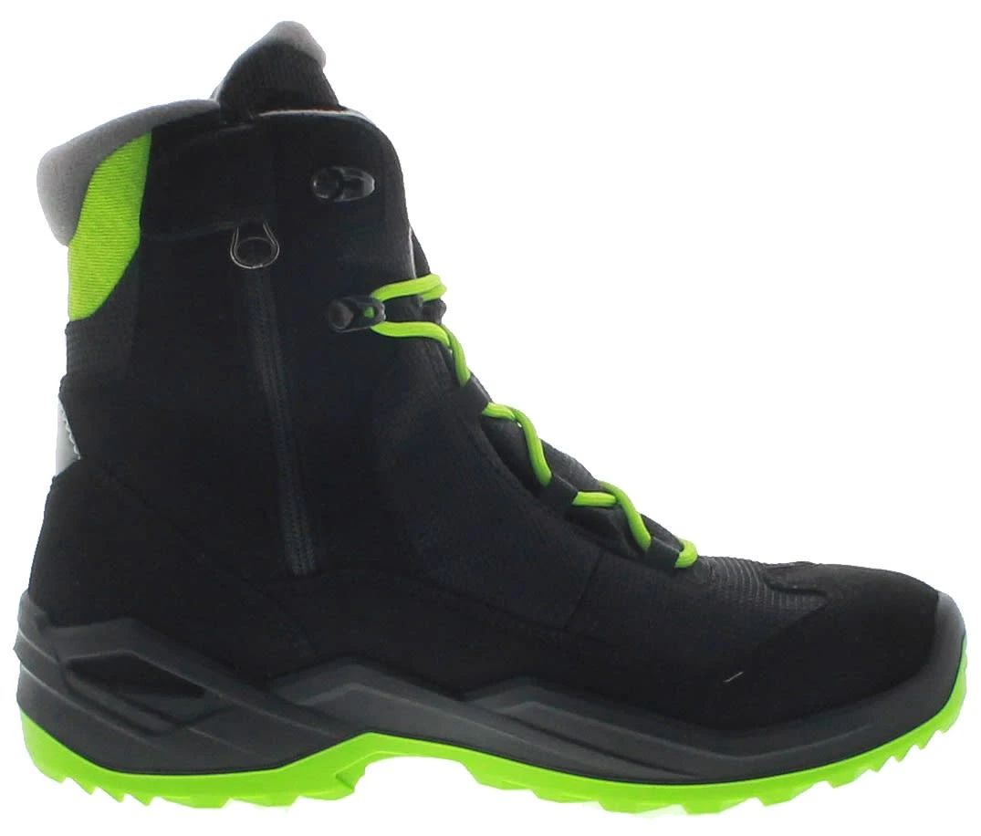 Lowa Winterstiefel JONAS GTX MID In Schwarz/Limone – Bild 2