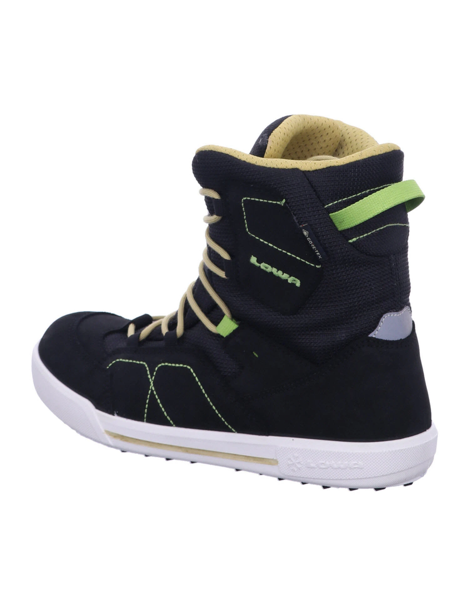 Lowa Winterstiefeletten RAIK GTX In Schwarz/ocker – Bild 3